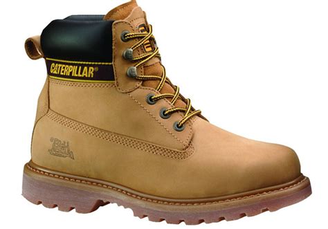 cat steel toe work boots